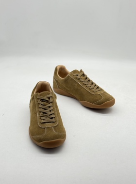 26春 柔软细腻磨砂皮 复古德训 软皮软底 轻便休闲运动鞋M