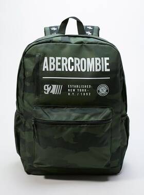 美国专柜正品Abercrombie Fitch 小鹿AF男女 童新款Logo轻质双肩