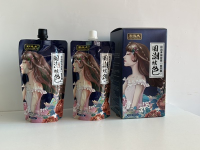 彩运来染发膏（自然黑）国潮炫色