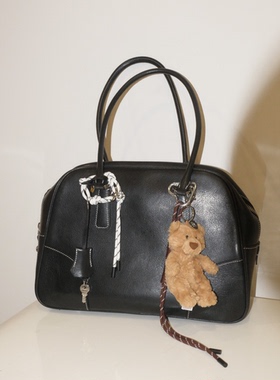 East West Office 长柄胖墩墩波士顿包保龄球包 意大利mbox牛皮