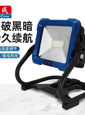 东成DCWL20工作灯超亮强光20V锂电充电式照明灯工具灯户外应急灯