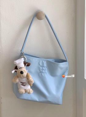 somi家 韩国直邮mucu and ebony字母手提手柄包赵露思 Jennie同款