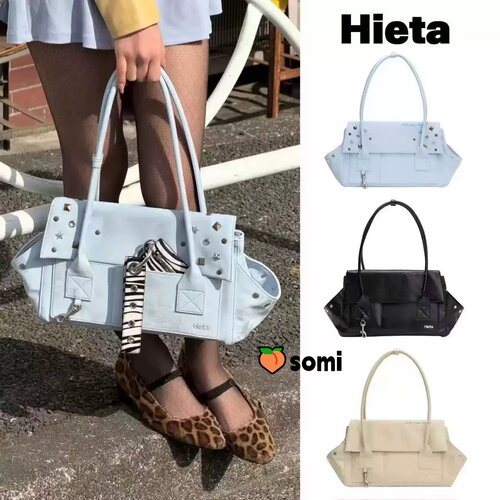 小众hieta26ss春夏铆钉腋下包