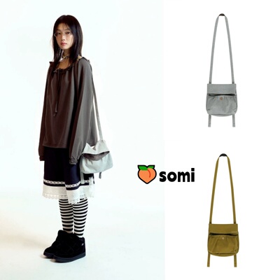 somi家直邮~coyseio 26春季复古小木扣翻折单件包斜挎小包7