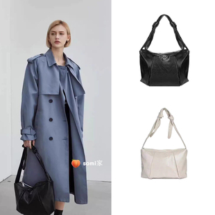 somi家 韩国直邮nicknicole牛角包26新款nick nicole大容量腋下包