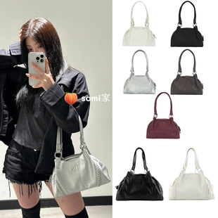 【minju同款】somi家 韩国字母单肩包 流浪包 朴敏珠 李茶仁