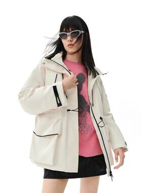 【商场同款】2025冬季新款时尚百搭工装派克羽绒服外套A3ACE4329