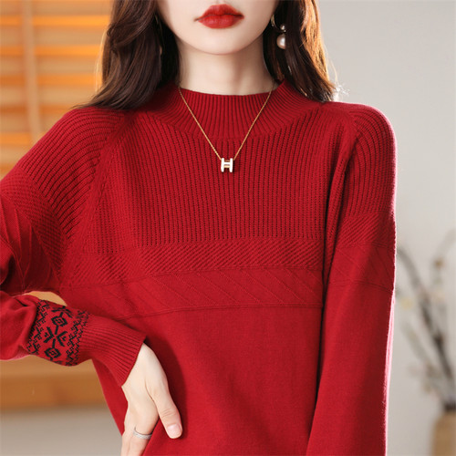 专柜品质】100%纯棉针织衫不起球