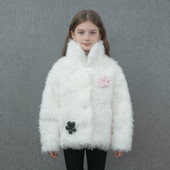 外套 原旦外矛I家大童款 性价比天花板 质感超好长毛绒面料