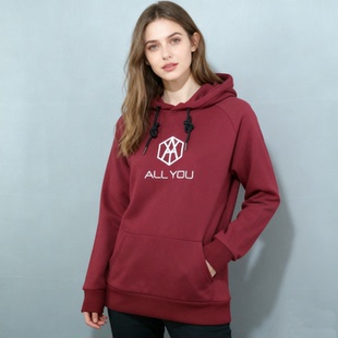 600克重 棉质混纺毛圈布 拆标厚实款 原旦外矛女款精绣花连帽卫衣