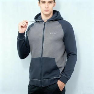 原旦外矛马术大佬A男款 棉质细绒混纺 卫衣 定制YKK拉链 650克重