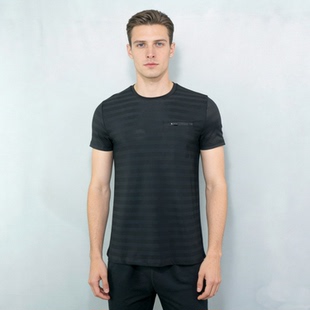 重磅性价比强货 大鸡男款高端网眼布编织胸带设计运动短袖T恤