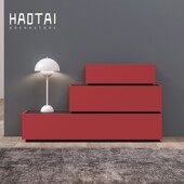 烤漆斗柜意式 极简大容量现代简约客厅储物卧室床尾任意组合抽屉柜