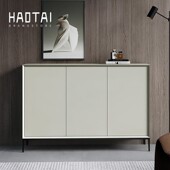 橱储物柜定制 极简入户收纳玄关柜家用门口一体隔断鞋 烤漆鞋 柜意式