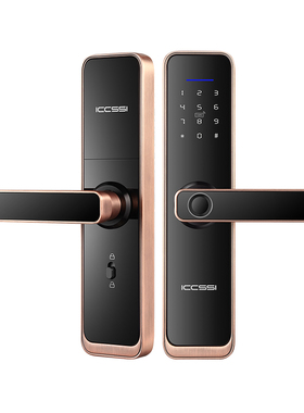 德国艾栖ICCSSI指纹搜密码锁办公室木门专用锁F3功能齐全