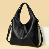 大容量真皮包包新款 单肩手提大包 女包通勤简约小众腋下包欧美时尚