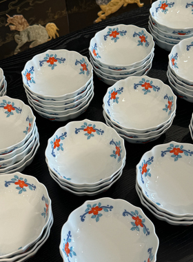 cedar高温瓷葵口甜品碗家用米饭碗实用酸奶碗乔迁礼品