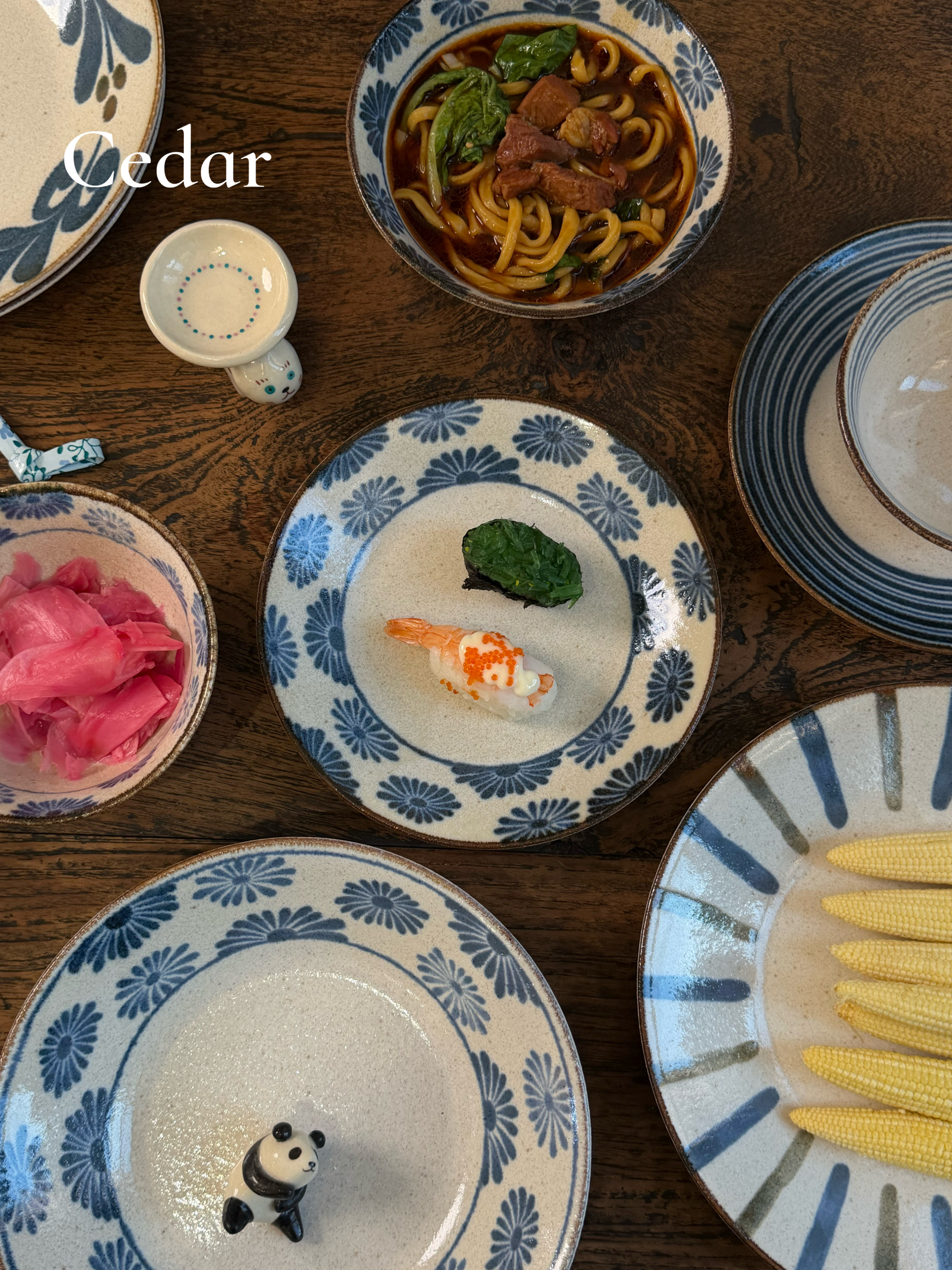 美浓烧日本进口釉下彩餐盘陶瓷菜盘家用高级饺子盘备菜盘日式餐具