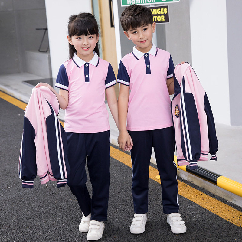 小学生校服2022新款三件套班服春秋装幼儿园园服春秋套装织里