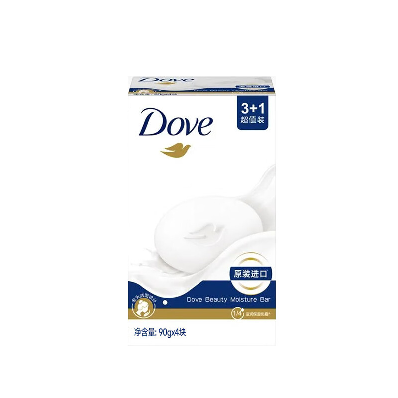 柔肤乳霜香块超值装沐浴露多芬香皂进口