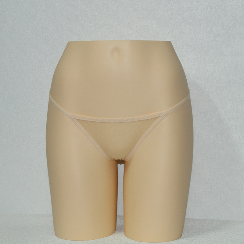 超低腰无痕透明单层档丁字裤