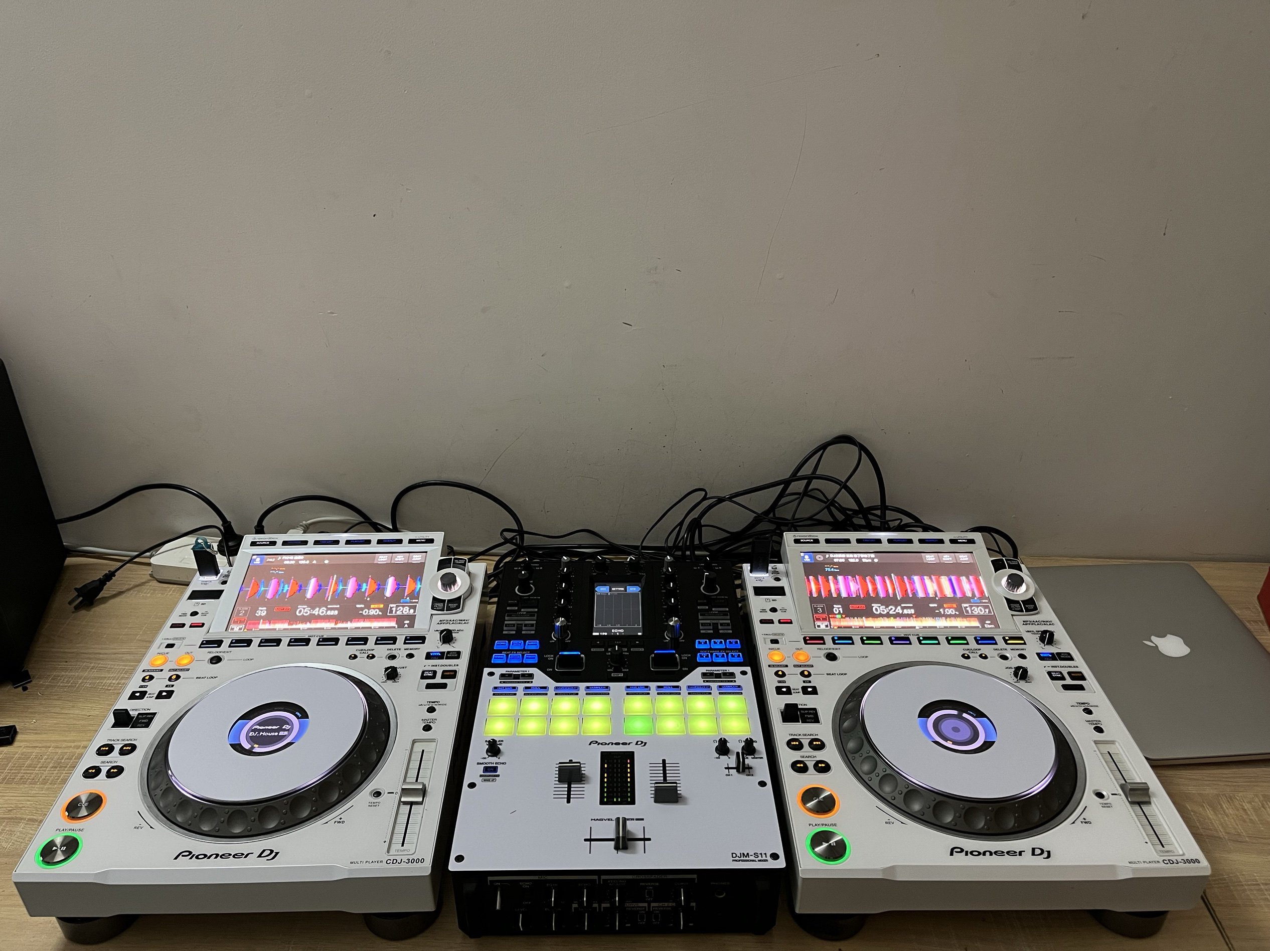 pioneer 先锋CDJ3000打碟机+DJM S11混音台套装 酒吧DJ设备 保修
