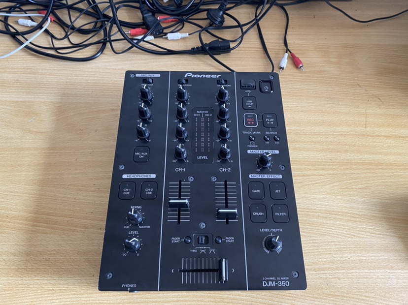 pioneer 先锋DJM350混音台 9新 功能正常 保修 影音电器 打碟机 原图主图