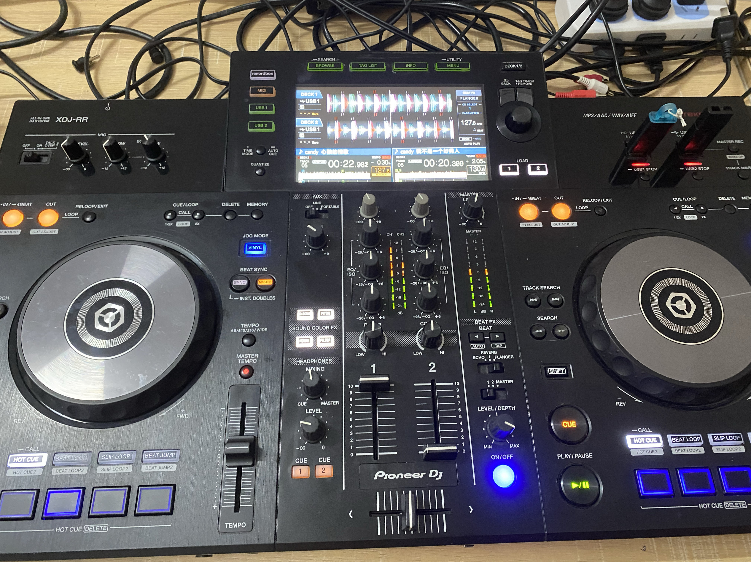 pioneer 先锋XDJ RR打碟机 一体机 DJ控制器 功能正常使用 保修