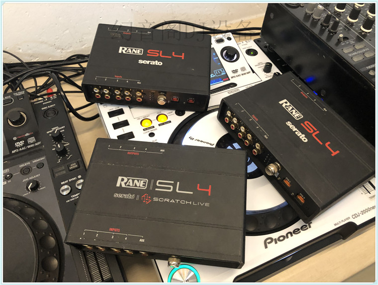 rane 莱恩4声卡 四通道 dj专用声卡 数码打碟 夜场 包房 ktv dj