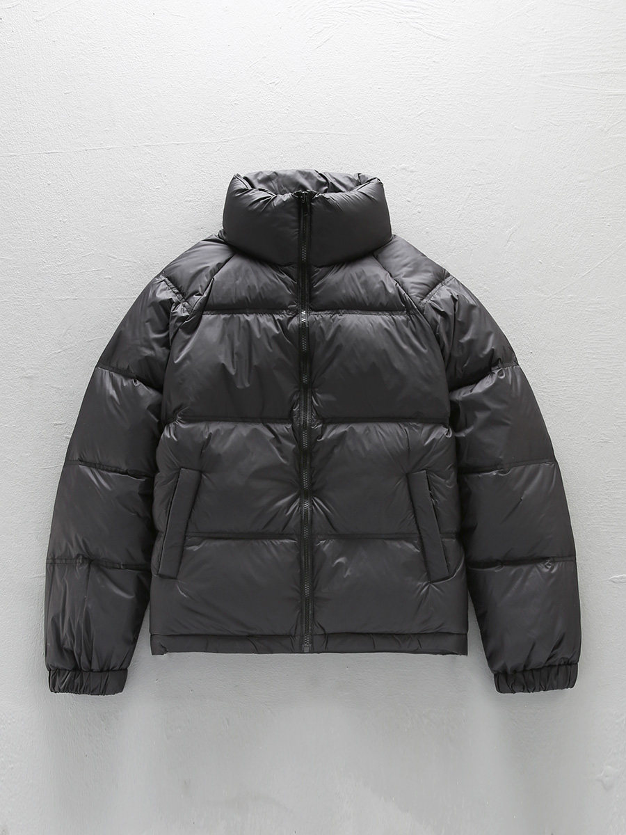 하이 엔드 블랙 스탠드 칼라 다운 재킷 남성 겨울 두꺼운 방한 빵 코트 미국 커플 재킷 겨울 코트