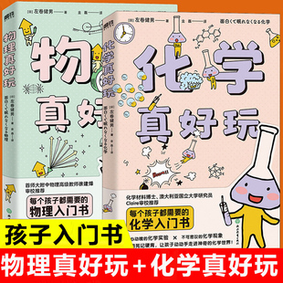 化学真好玩 书籍 全集套装 数学物理化学入门书初初中生课外阅读磨铁图书正版 数学真好玩 每个孩子都需要 物理真好玩