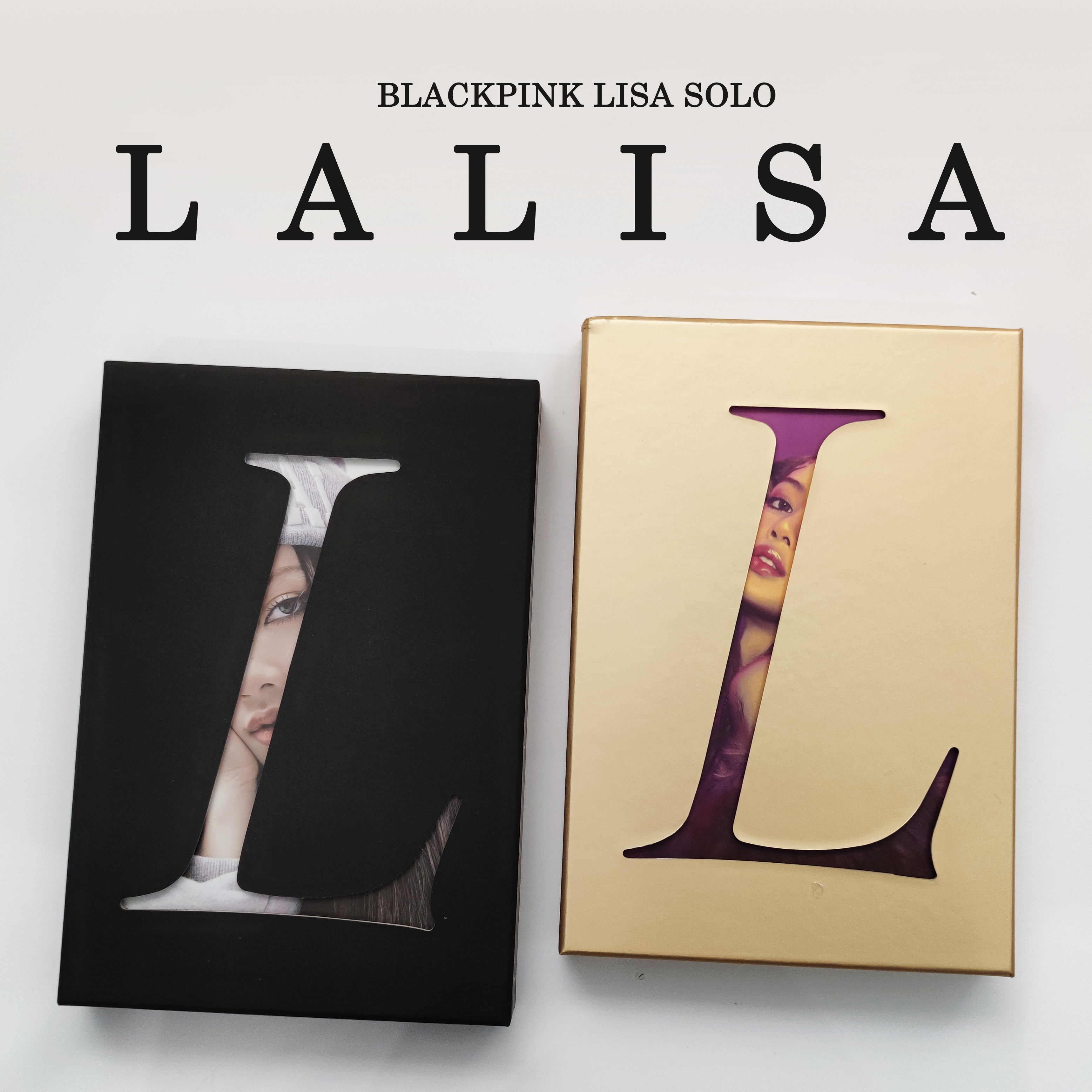 正版 BLACKPINK粉墨 LISA solo专辑 LALISA CD+小卡写真海报周边