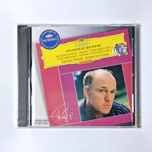 现货 李赫特 柴可夫斯基 拉赫玛尼诺夫 钢琴协奏曲 CD进口4474202