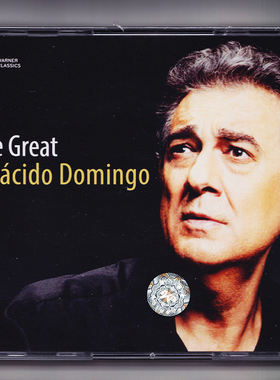 原装进口 THE GREAT PLACIDO DOMINGO 伟大的多明戈 3CD 男高音