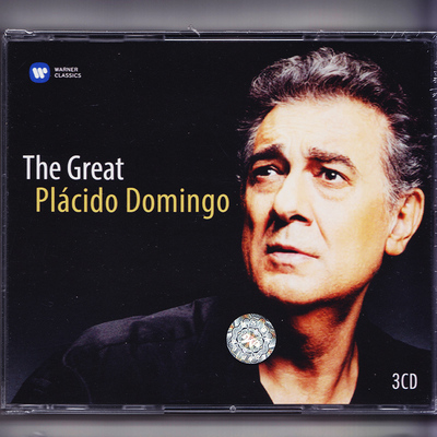 原装进口 THE GREAT PLACIDO DOMINGO 伟大的多明戈 3CD 男高音