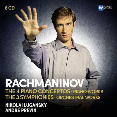 Rachmaninov 拉赫玛尼诺夫 4首钢琴协奏曲 3首交响曲 8CD原版进口