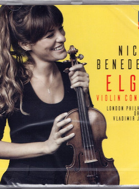 现货 埃尔加 小提琴协奏曲 Benedetti 贝纳德蒂 进口CD 4850949