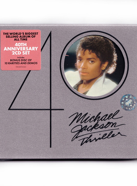 现货 迈克尔杰克逊 专辑 Michael Jackson Thriller 2CD 40周年