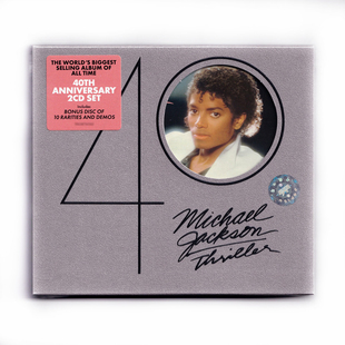 现货 迈克尔杰克逊 专辑 Michael Jackson Thriller 2CD 40周年