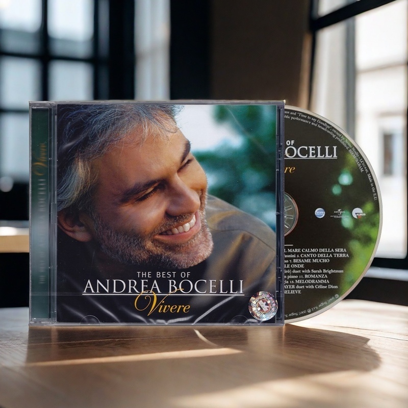 现货正版 Andrea Bocelli 安德烈波切利 精选 Vivere 进口CD专辑