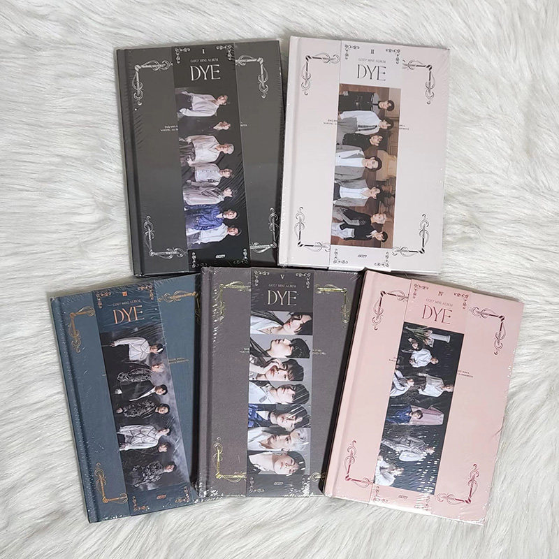 现货正版 got7专辑 mini album dye cd小卡书签 周边 王嘉尔