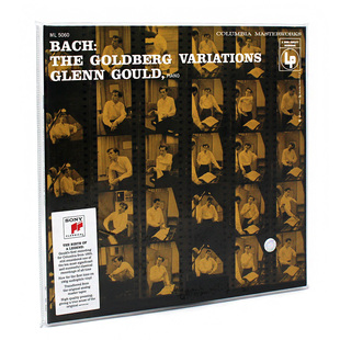 巴赫 哥德堡主题变奏曲(古尔德55年版) 原版lp黑胶唱片12寸碟片