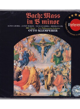 原装正版 巴赫 Bach B小调弥撒 Mass in B Minor 2CD唱片