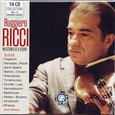 RUGGIERO RICCI 鲁杰罗·里奇 传奇录音 10CD 原装进口 古典音乐