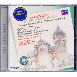 原装正版 穆索尔斯基 图画展览会 进口CD 4757717 古典音乐