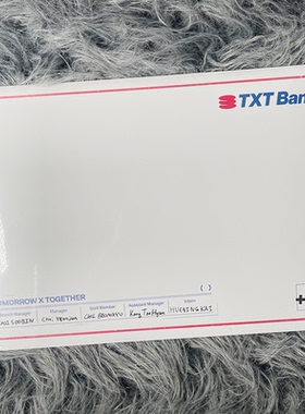 TXT 档 TOMORROW X TOGETHER 2025 台历 官方正版周边