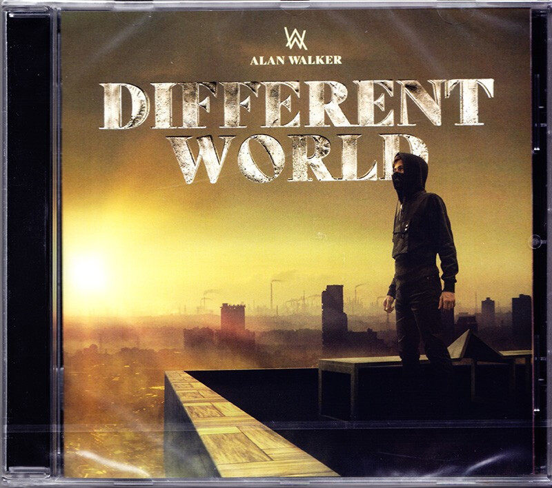 现货 艾伦沃克alan walker different world dj混音舞曲专辑 cd