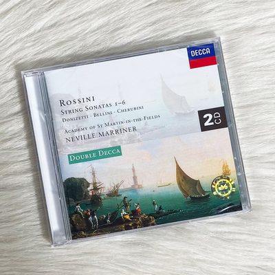 现货 罗西尼 6首弦乐奏鸣曲 马里纳 进口CD碟 企鹅四星 4438382