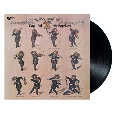 现货 帕格尼尼 24首随想曲 / 帕尔曼 ITZHAK PERLMAN LP黑胶唱片