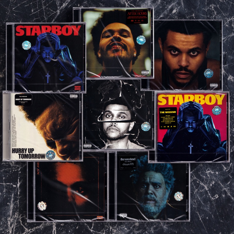 正版现货 盆栽哥 威肯专辑 The Weeknd CD唱片 欧版